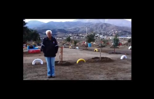 Alejo Tapia Plaza, reconocido ciclista de la localidad de El Salado