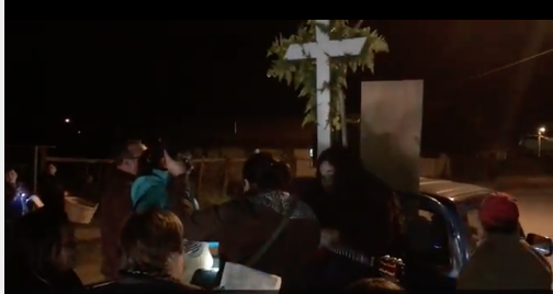 Celebración de la Cruz de Mayo en Los Sauces