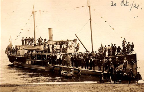 Vapores del lago Llanquihue