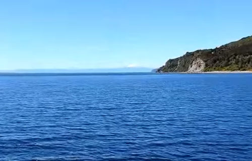 Navegación en el canal Queilen