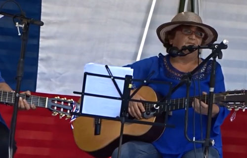 Rebeca Duran Castro, cantora campesina de la comuna de Quilleco